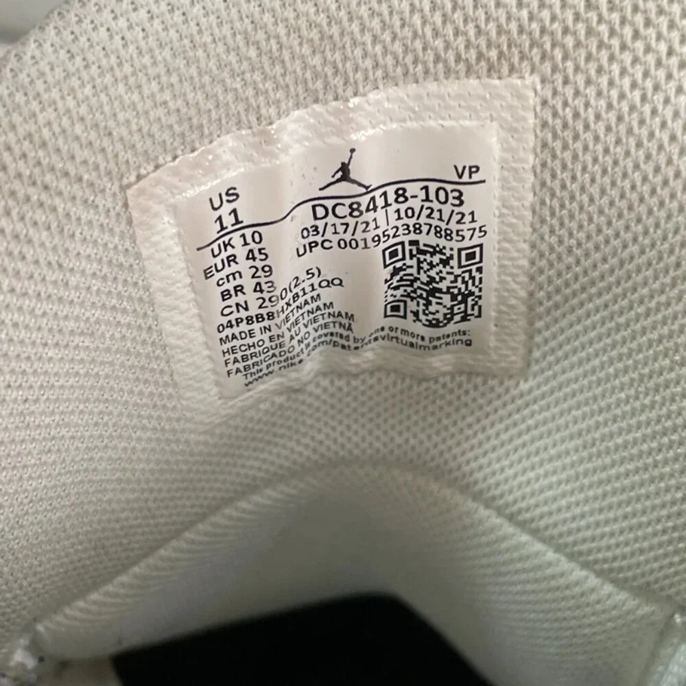 RARE 🚀 Size 11 - Air Jordan Pro Strong Pure Money‎ White/Anthracite DC8418-103